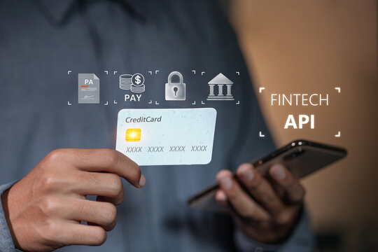 Fintech API Integration Mobile Credit Card Payment - Powered by Adobe