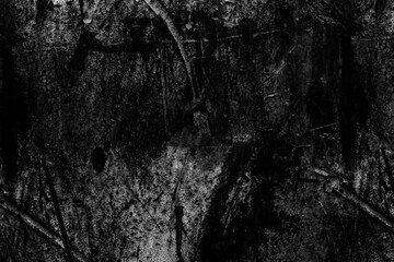 Dark grunge wall texture with rough natural surface and aged artistic pattern