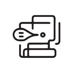 Obraz premium Financial Communication Icon Investment Strategy and Planning Vector Illustration