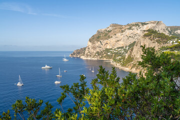 Capri Island, Gulf of Naples, Campania, Italy