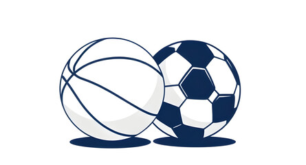 isolated balls, sports equipment, athletic balls, game balls, team sports, basketball icon, football icon, soccer icon, vector sports, ball graphic, basketball clipart, football clipart, soccer clipar