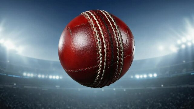 cricket ball close up, india sport video