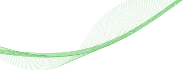 Green and white abstract wave pattern on a light background abstract green wave lines pattern on white background with space for your text 