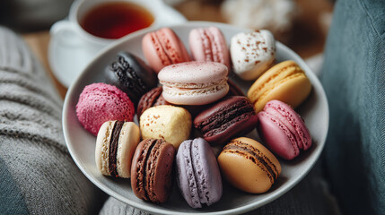 Macaron Circle Display