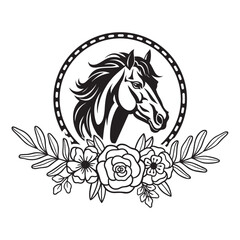 Horse Svg Cut File