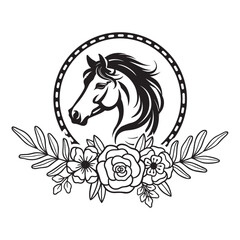 Horse Svg Cut File