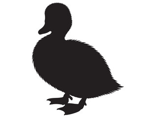 DUCKLING SILHOUETTE