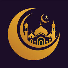 Islamic new  year celebration vector