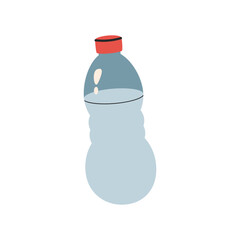 Water Bottle icon islolated on white background vector stock illustration.