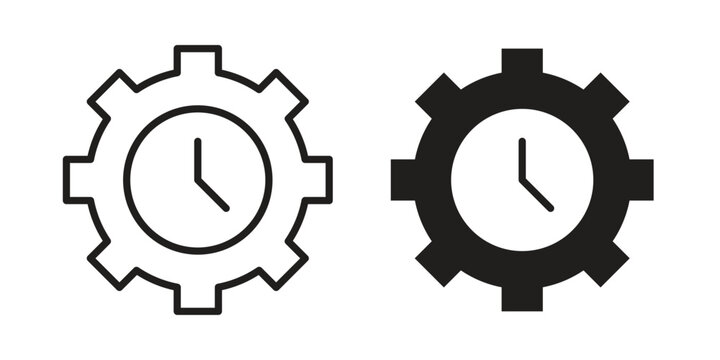 Trendy icon outline and solid vector sign, linear pictograms