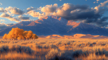 Desert Wilderness with a Wide Open Horizon