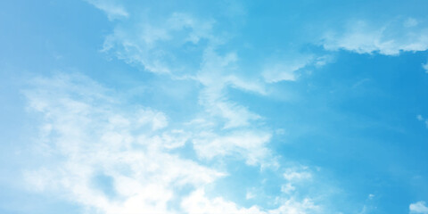 Sky blue effect clouds sunny light effect soft splashed reflection wallpaper. Clouds floating in the sky often evoke a feeling of calm or serenity, the peaceful mood of the image a storm approaching b