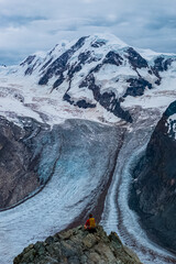 Gornergrat - Zermatt - swiss alps - switzerland - schweiz - Matterhorn - Gornerglacier -...