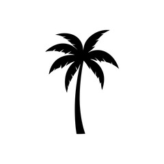 Obraz premium Tropical Palm Tree Vector Clipart for Beach and Island Getaways
