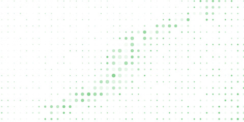 Light Blue, Green vector red banner with set of circles, dots. Donuts Background. Creative Design Template. Technological halftone illustration.
