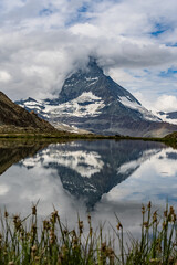 Gornergrat - Zermatt - swiss alps - switzerland - schweiz - Matterhorn - Riffelsee - Riffellake -...