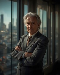 Fototapeta premium Portrait of a Confident senior business leader