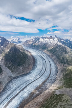 Aletschgletscher - aletsch glacier - swiss alps - switzerland - schweiz - aletsch