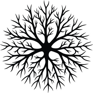 dendrite on white background.eps