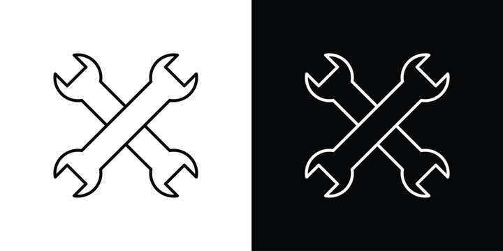Tools icon vector for web, computer and mobile app