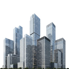 Fototapeta premium modern office buildings