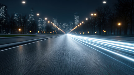 High-speed ai workflow for creative hologram variations in urban nightscape environment