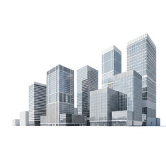 Fototapeta premium modern office buildings