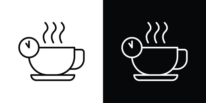 Break icon vector for web, computer and mobile app