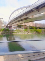 Obraz premium bridge over river