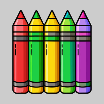 "A pencil and cryons illustration brings dreams to life with colourful strokes."