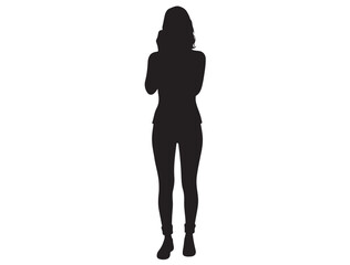 FEMALE PHOTOGRAPHER SILHOUETTE