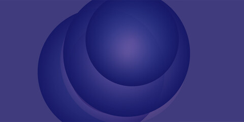 Gradient background concept circle papercut smooth color composition