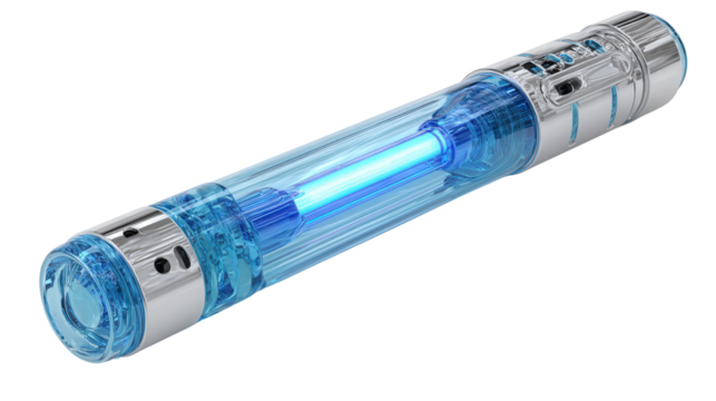 UV water sterilizer pen background isolated on a Transparent background, PNG file.