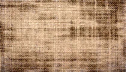 Fototapeta premium Close-up view of a textured natural linen fabric.