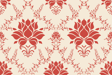 Motifs African boho paisley Floral Ikat pattern embroidery border. Ethnic ikat floral Ethnic Indian Pattern Ikat pattern Ethnic Pattern.Border indian floral Aztec embroidery border seamless patterns.