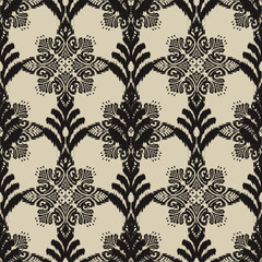 Motifs African boho paisley Floral Ikat pattern embroidery border. Ethnic ikat floral Ethnic Indian Pattern Ikat pattern Ethnic Pattern.Border indian floral Aztec embroidery border seamless patterns.