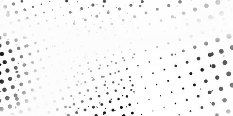 Grunge halftone gradient background. Faded grit noise texture. White and black sand wallpaper concept good simple art