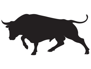 FIGHTING BULL SILHOUETTE