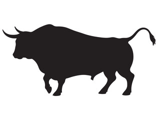 FIGHTING BULL SILHOUETTE