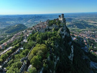 Aerial View San Marino 