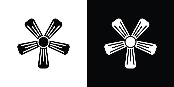 Hypericum icon collection - vector outline and silhouette