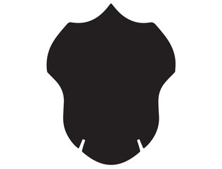 FIREFIGHTER BADGE SILHOUETTE