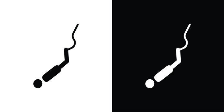Bungee jumping icon collection - vector outline and silhouette
