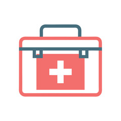 Obraz premium first aid kit icon