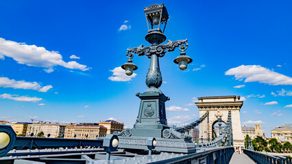 Obraz premium City of Budapest capital of Hungary downtown views