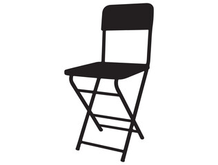FOLDING CHAIR SILHOUETTE
