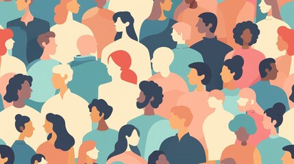 Visual representation of gender distribution in population demographics