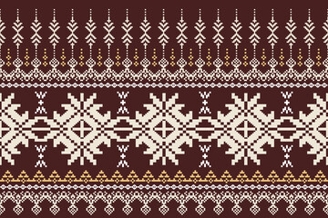 Geometric Tribal, ethnic, Aztec, fabric, silk pattern vector, textile, wallpaper illustration design.