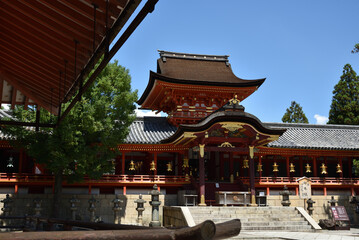 Naklejka premium 石清水八幡宮 御本社【国宝】 京都府八幡市