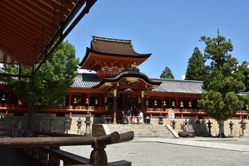 Fototapeta premium 石清水八幡宮 御本社【国宝】 京都府八幡市